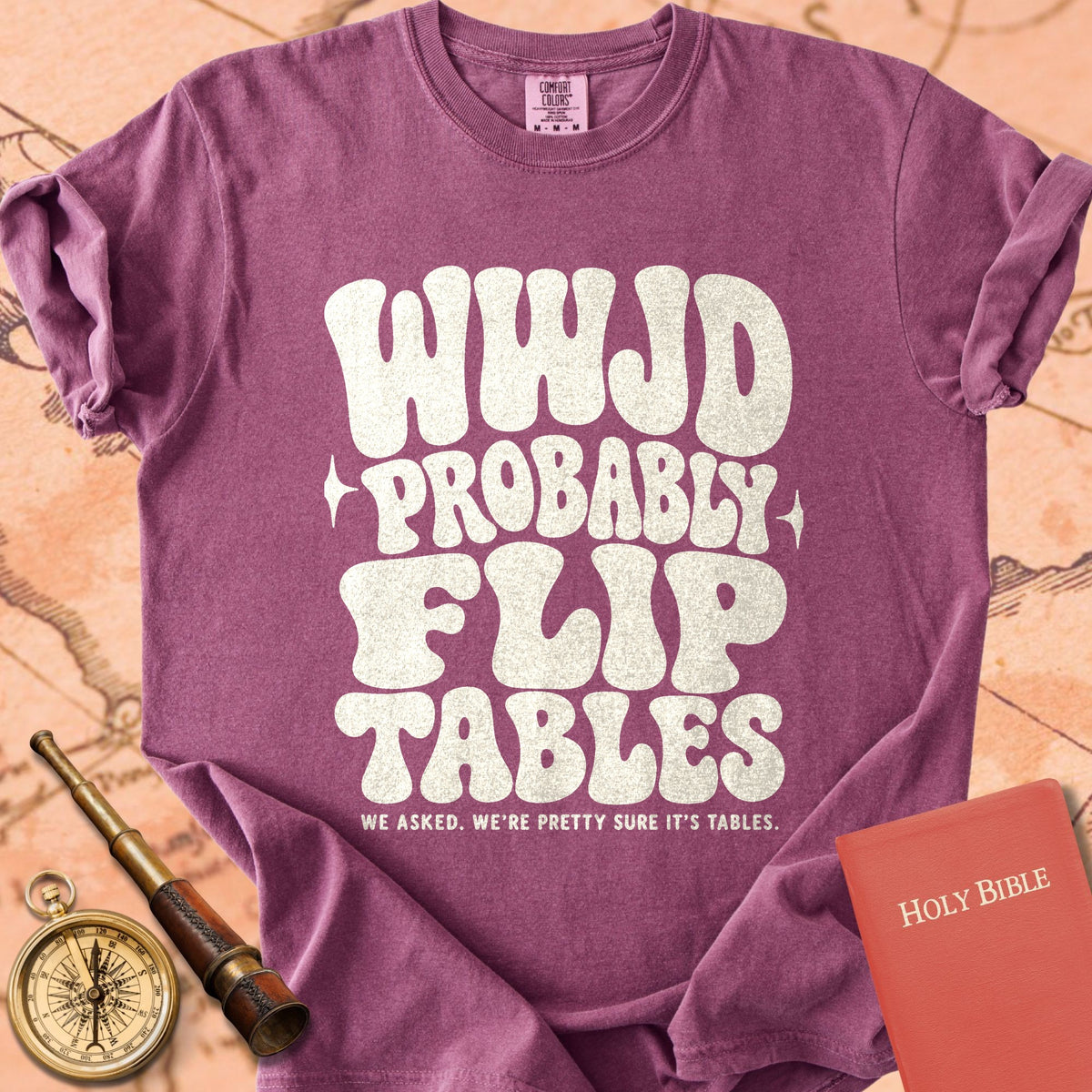 WWJD? Probably Flip Tables Premium T-shirt