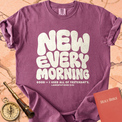 His Mercies Are New Every Morning Premium T-shirt
