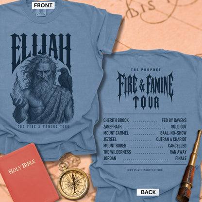 Elijah. The Fire & Famine Tour. Premium T-shirt
