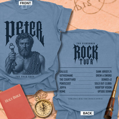 Peter. The Rock Tour. Premium T-shirt