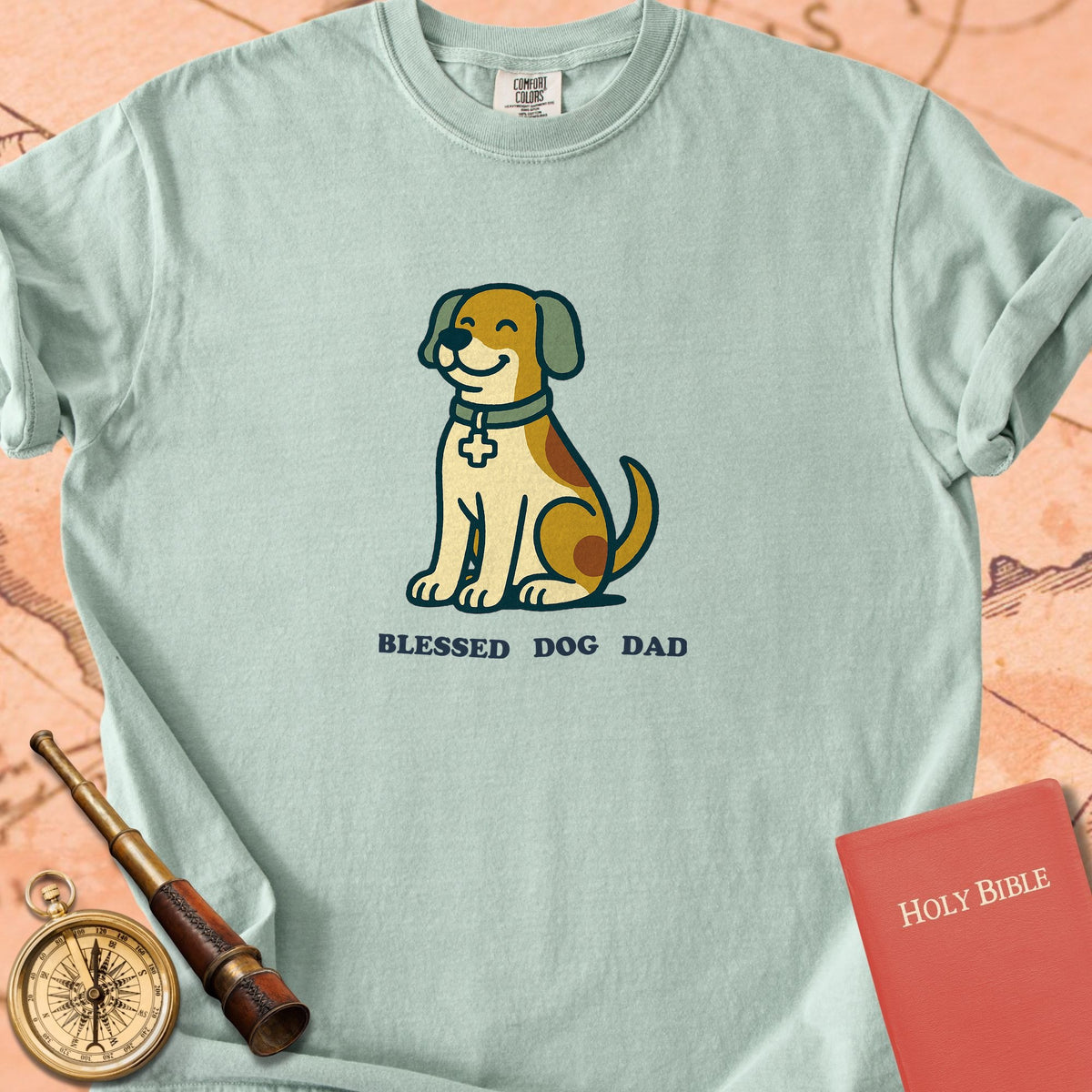 Blessed Dog Dad Premium T-shirt