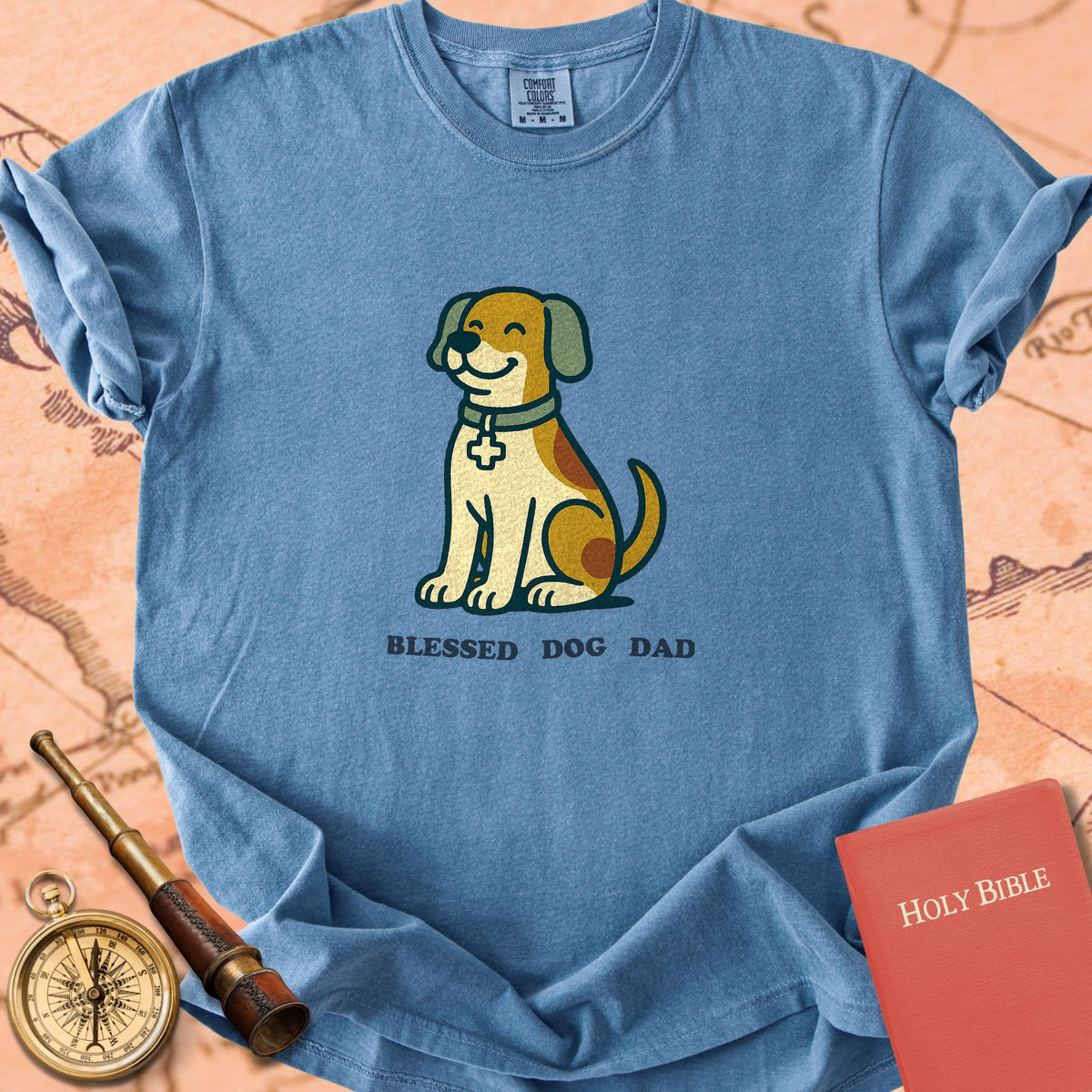 Blessed Dog Dad Premium T-shirt