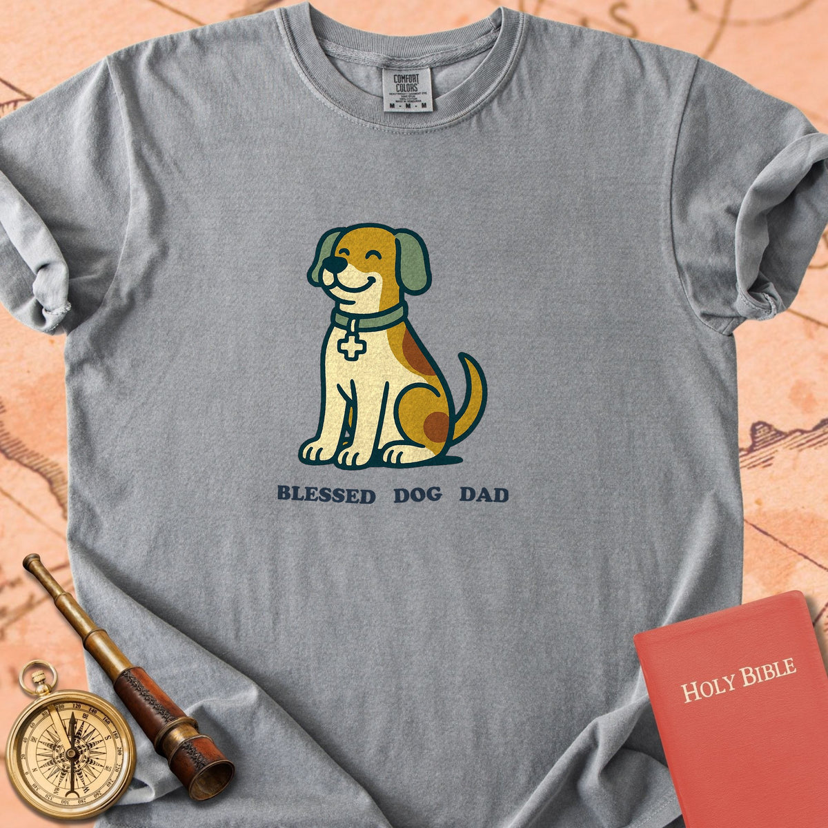 Blessed Dog Dad Premium T-shirt