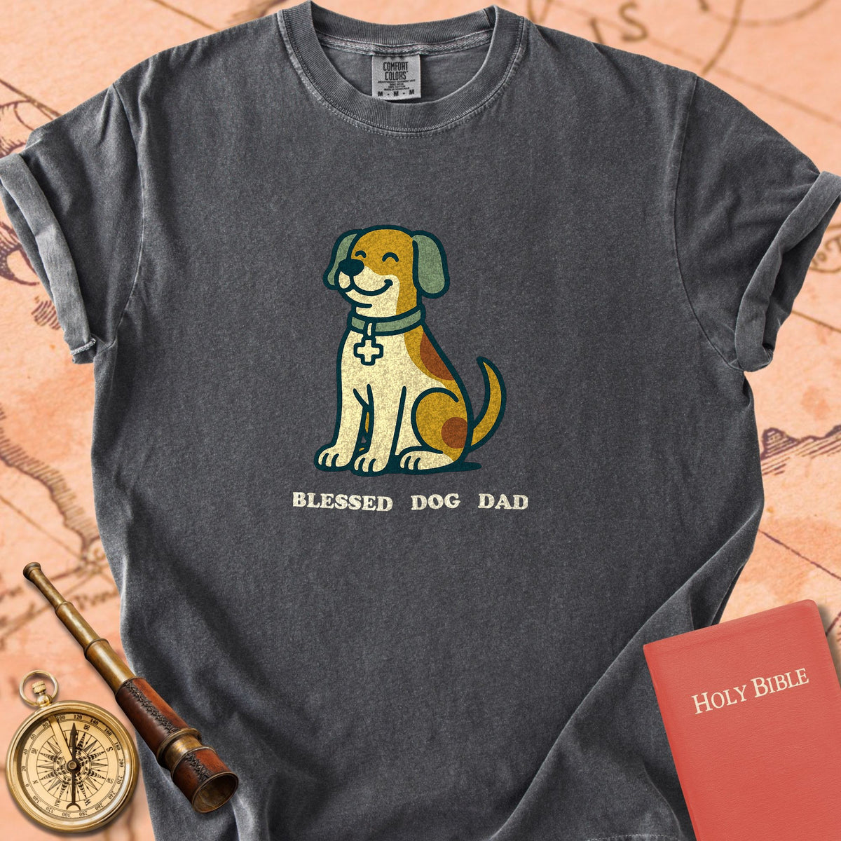 Blessed Dog Dad Premium T-shirt