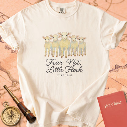 Fear Not, Little Flock — Lambs Premium T-shirt — Ivory Comfort Colors