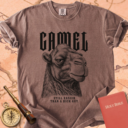 Camel. Easier Than a Rich Guy. Premium T-shirt
