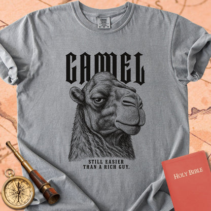 Camel. Easier Than a Rich Guy. Premium T-shirt