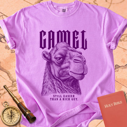 Camel. Easier Than a Rich Guy. Premium T-shirt