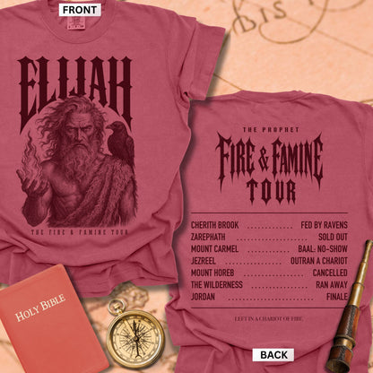 Elijah. The Fire & Famine Tour. Premium T-shirt