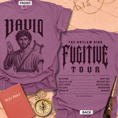 David. The Fugitive Tour. Premium T-shirt