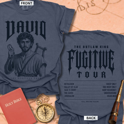 David. The Fugitive Tour. Premium T-shirt