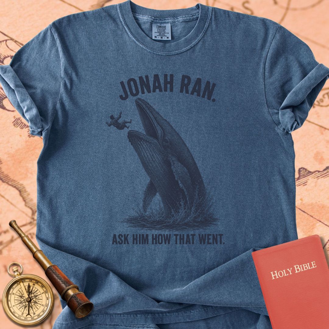 Jonah Ran. Ask Him How That Went. Premium T-shirt