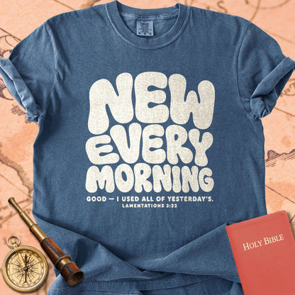 His Mercies Are New Every Morning Premium T-shirt