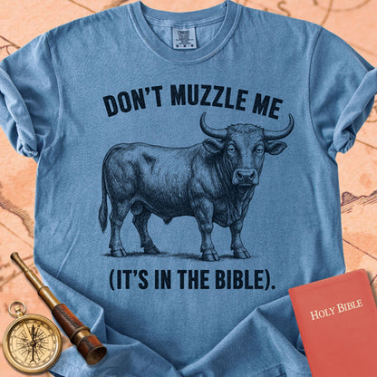 Don't Muzzle Me (It's in the Bible) Premium T-shirt