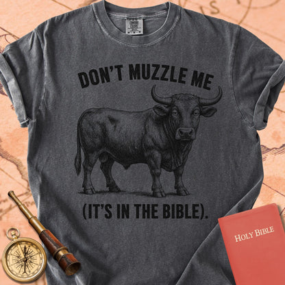 Don't Muzzle Me (It's in the Bible) Premium T-shirt