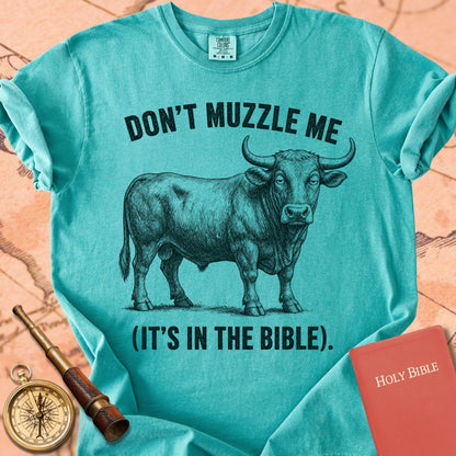 Don't Muzzle Me (It's in the Bible) Premium T-shirt