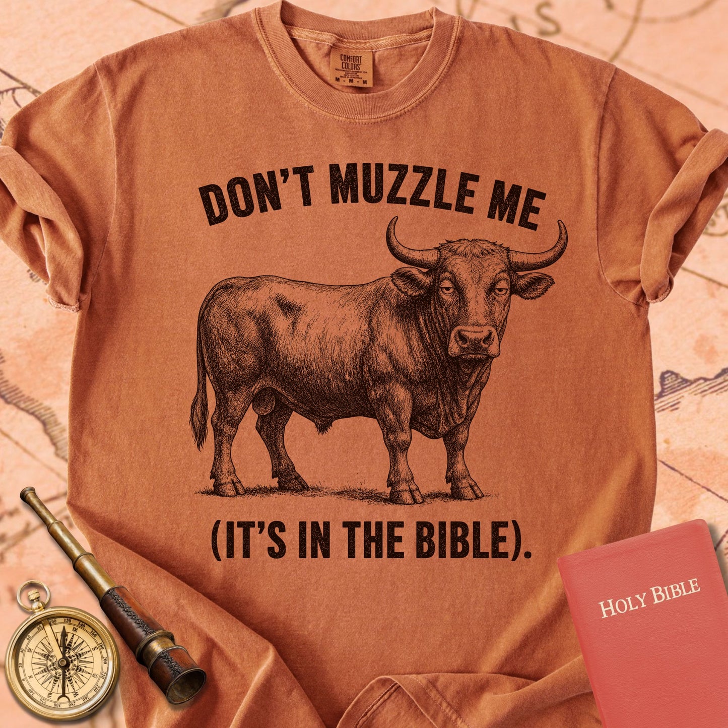 Don't Muzzle Me (It's in the Bible) Premium T-shirt