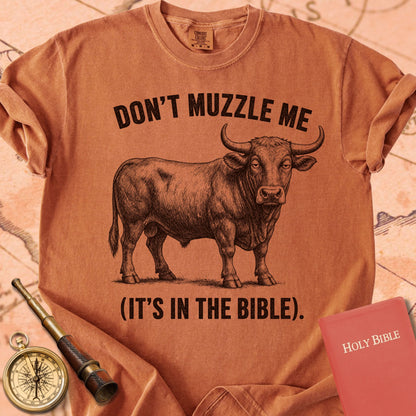 Don't Muzzle Me (It's in the Bible) Premium T-shirt