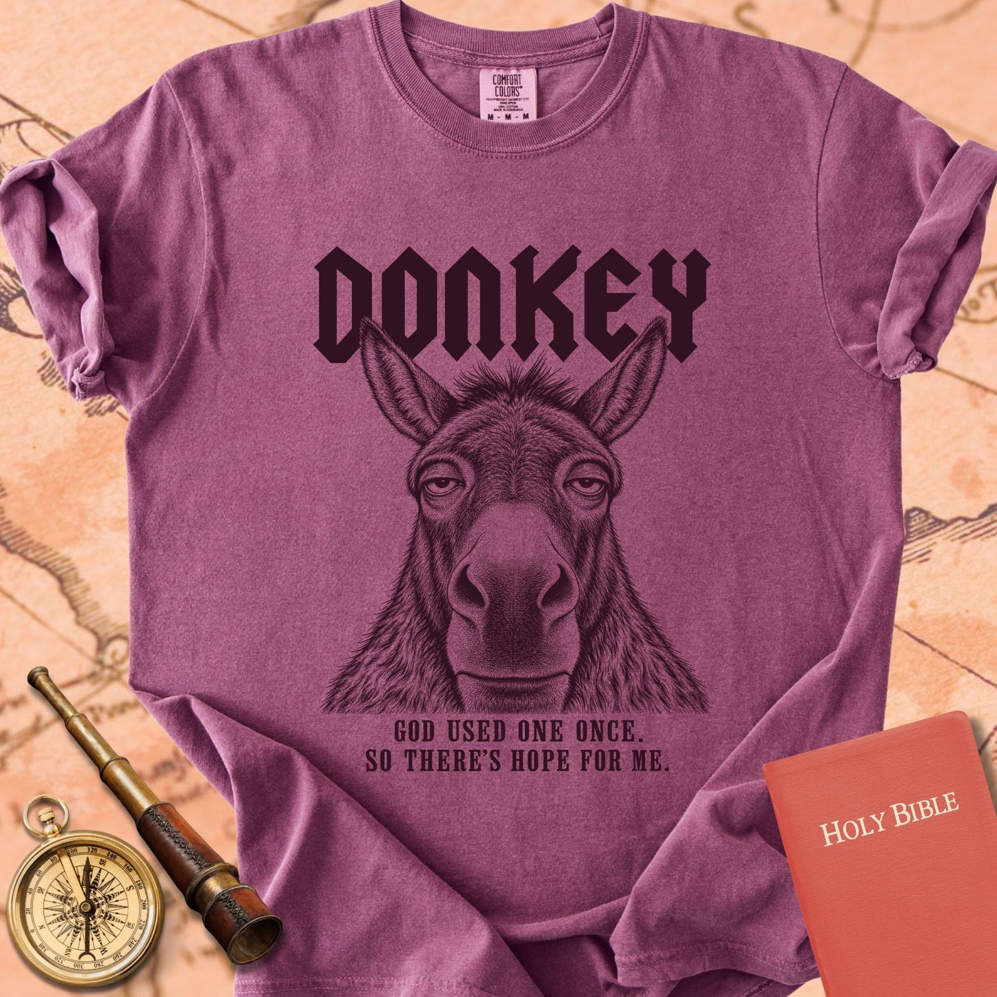 Donkey. God Used One Once. Premium T-shirt