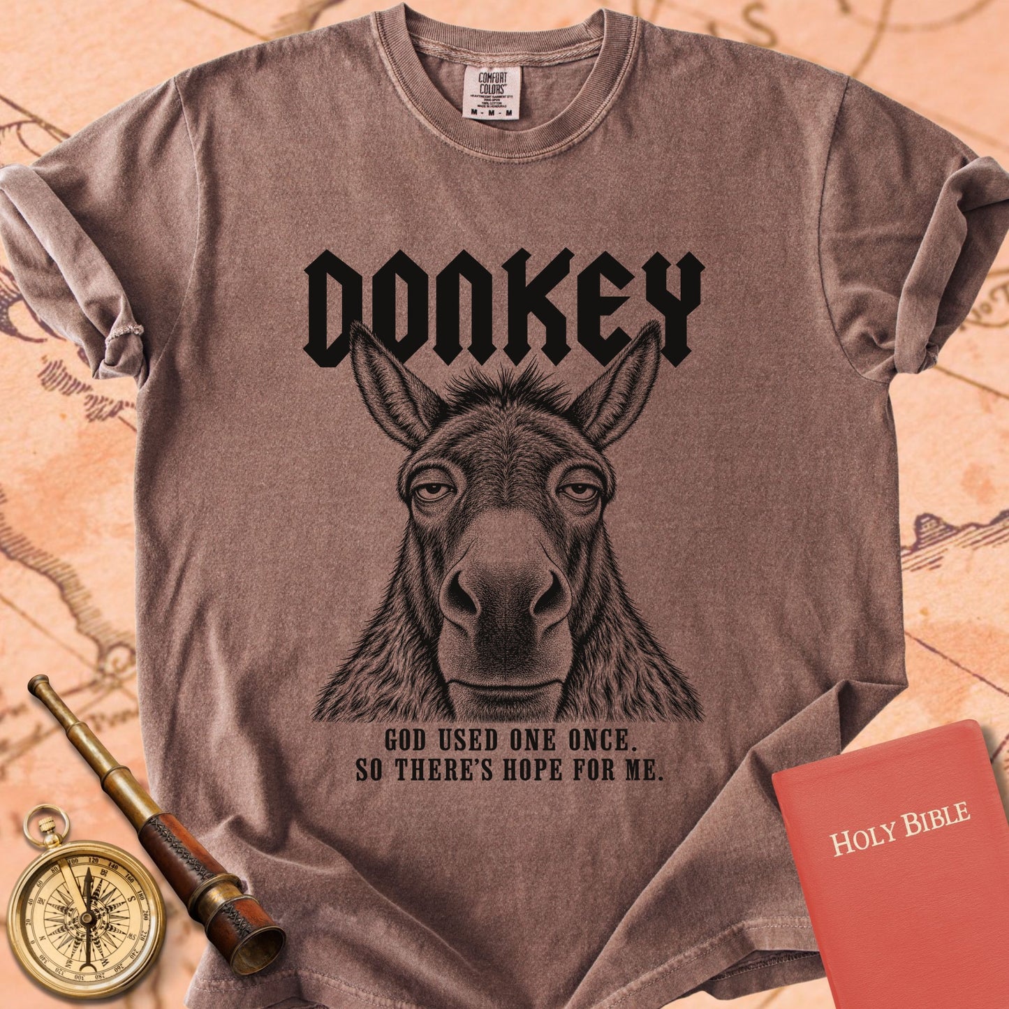 Donkey. God Used One Once. Premium T-shirt