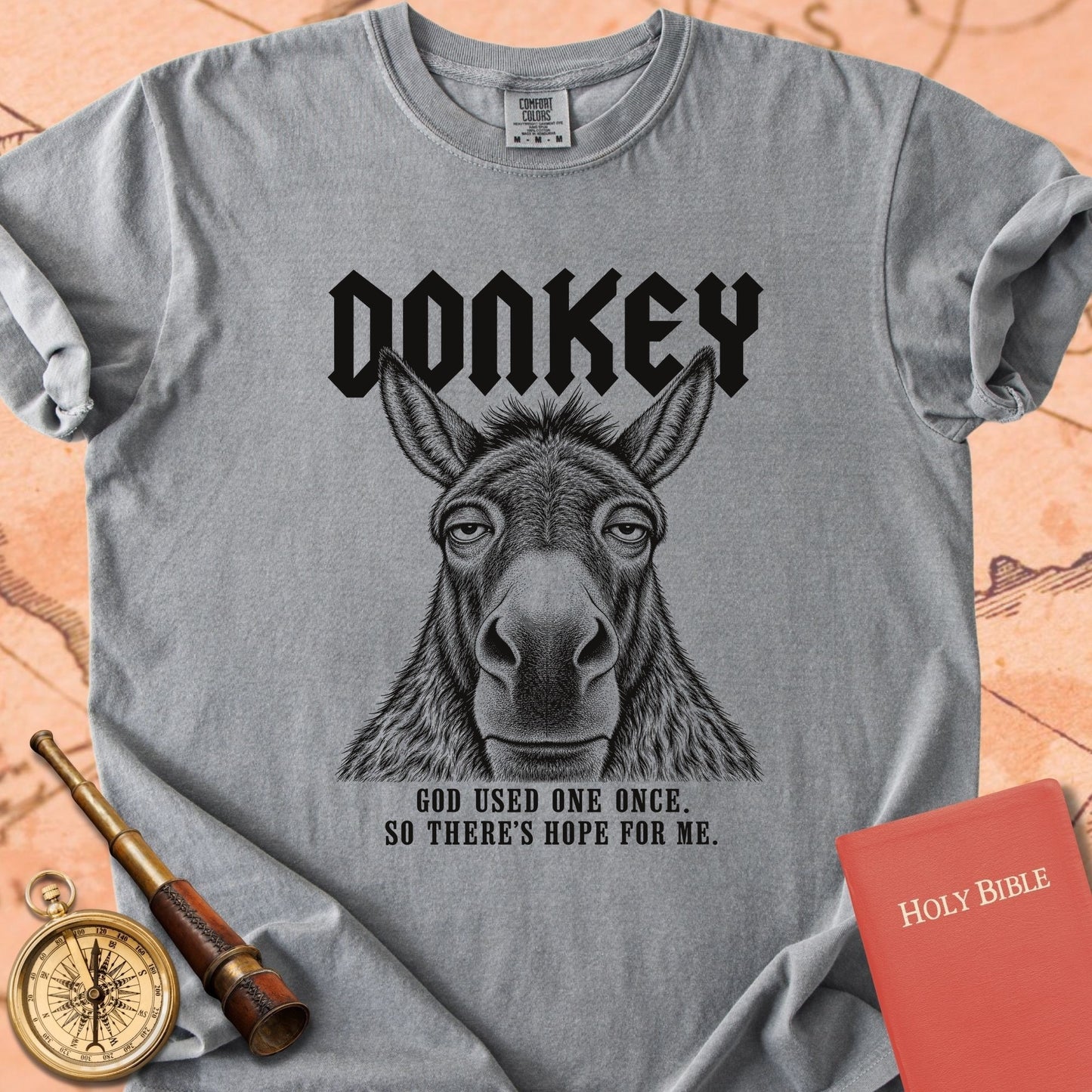 Donkey. God Used One Once. Premium T-shirt