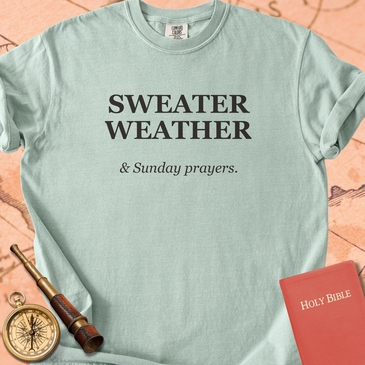 Sweater Weather and Sunday Prayers — Bay Comfort Colors