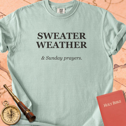 Sweater Weather and Sunday Prayers — Bay Comfort Colors