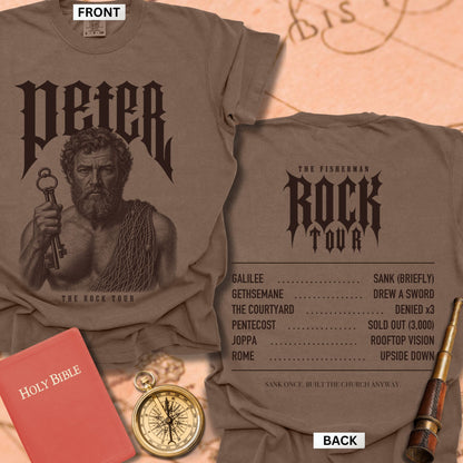 Peter. The Rock Tour. Premium T-shirt