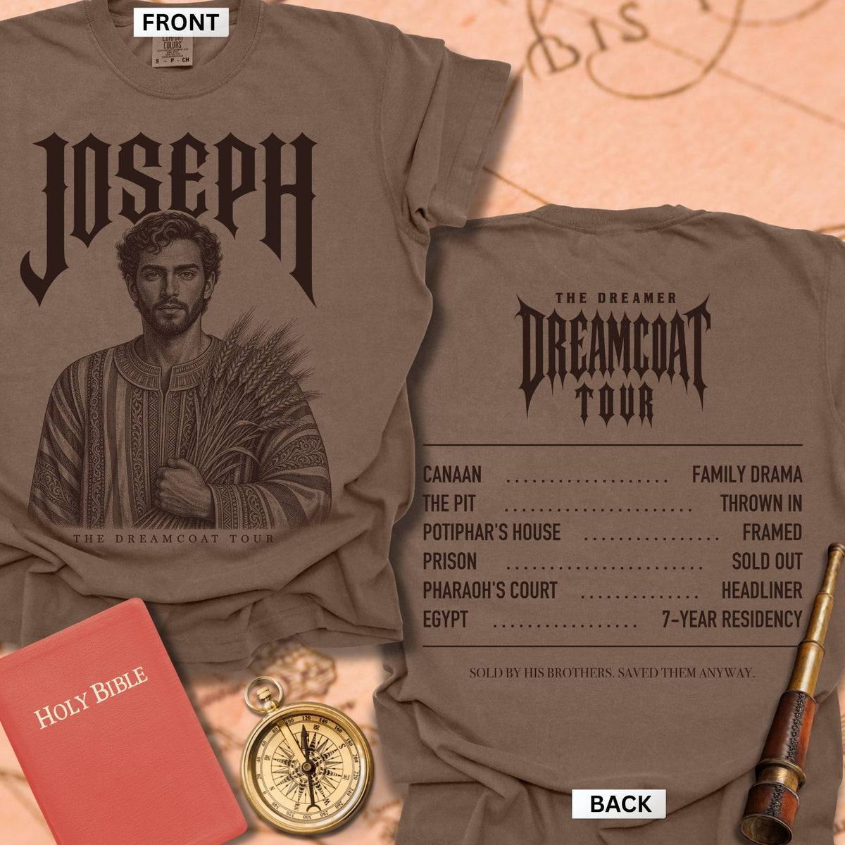 Joseph. The Dreamcoat Tour. Premium T-shirt