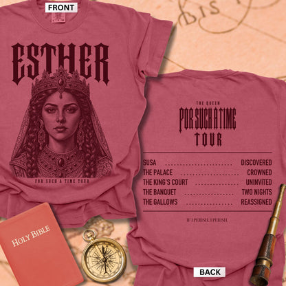 Esther. For Such a Time Tour. Premium T-shirt