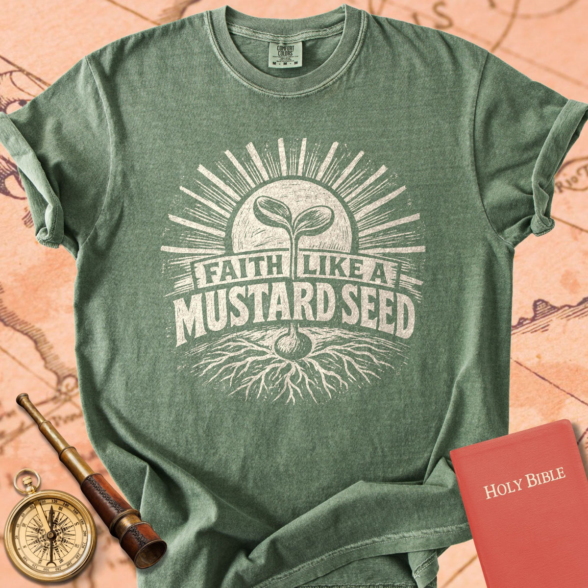 Faith Like a Mustard Seed Premium T-shirt
