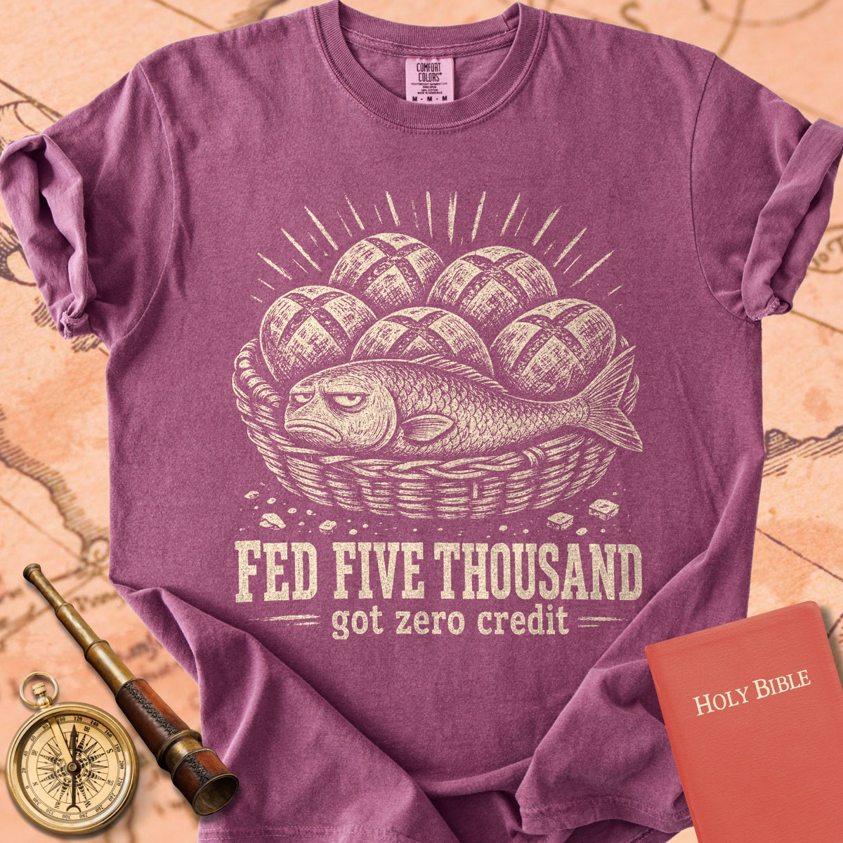 Fed Five Thousand (Got Zero Credit) Premium T-shirt