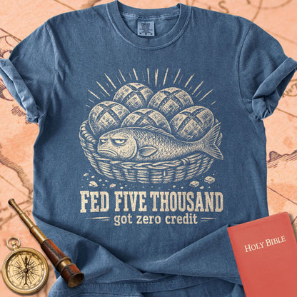 Fed Five Thousand (Got Zero Credit) Premium T-shirt