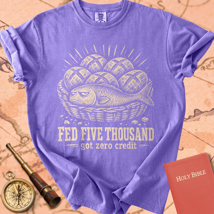 Fed Five Thousand (Got Zero Credit) Premium T-shirt
