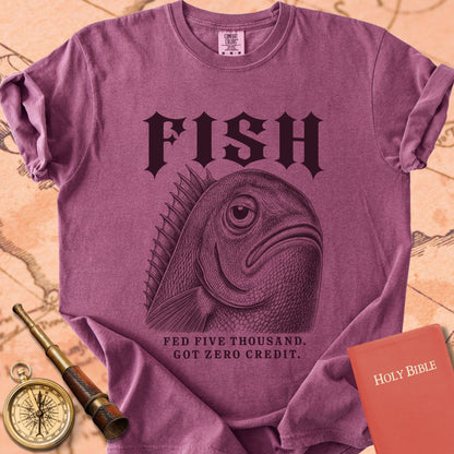 Fish. Fed Five Thousand. Premium T-shirt