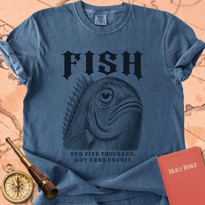 Fish. Fed Five Thousand. Premium T-shirt
