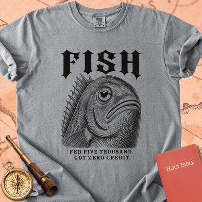 Fish. Fed Five Thousand. Premium T-shirt