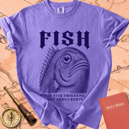 Fish. Fed Five Thousand. Premium T-shirt