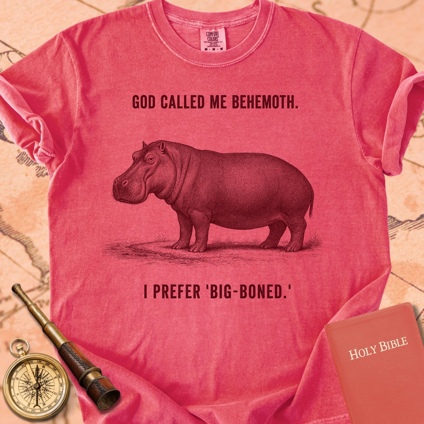 God Called Me Behemoth (I Prefer Big-Boned) Premium T-shirt