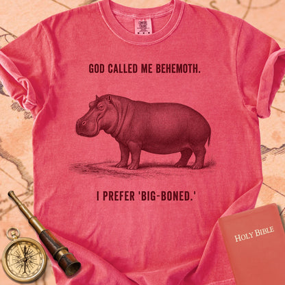 God Called Me Behemoth (I Prefer Big-Boned) Premium T-shirt