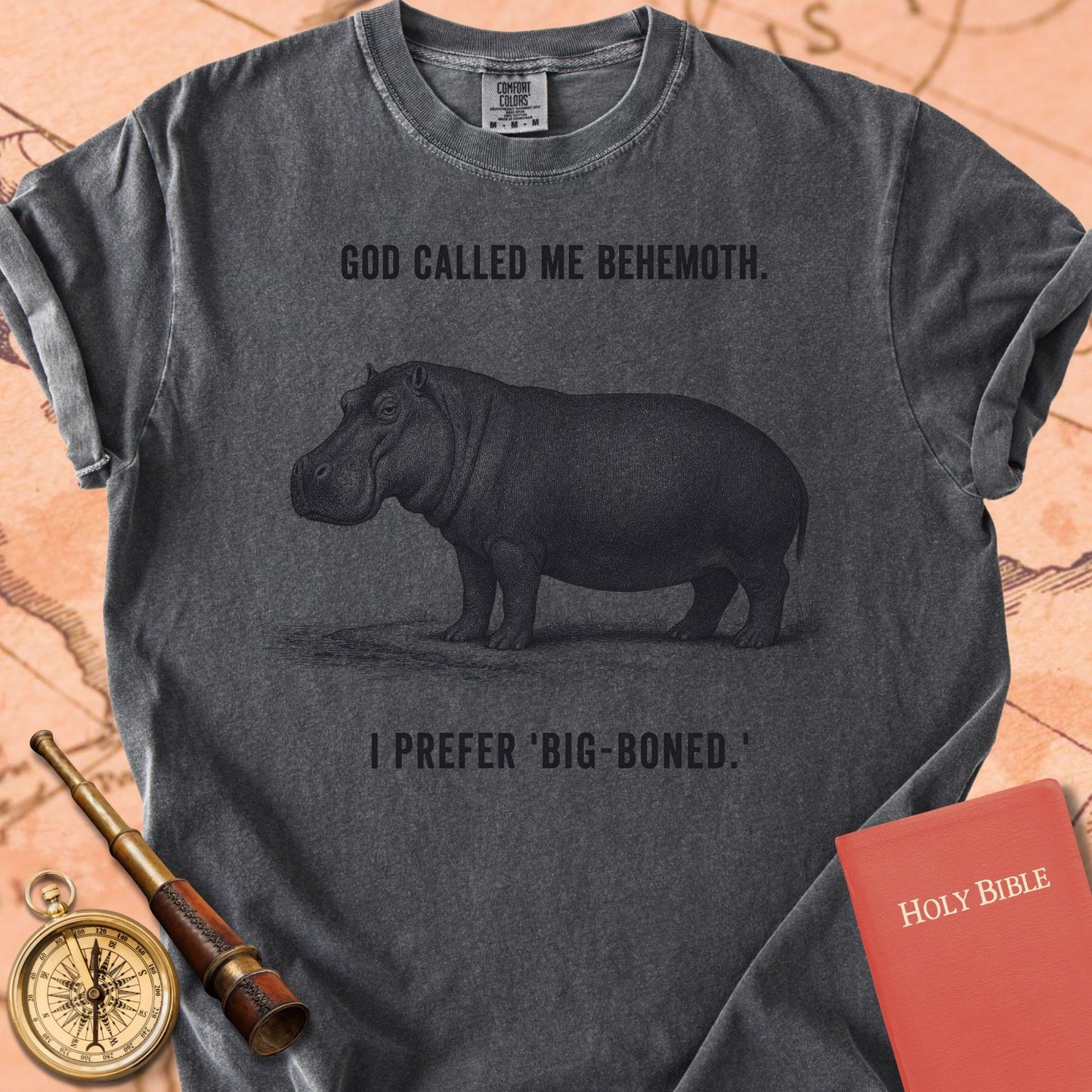 God Called Me Behemoth (I Prefer Big-Boned) Premium T-shirt