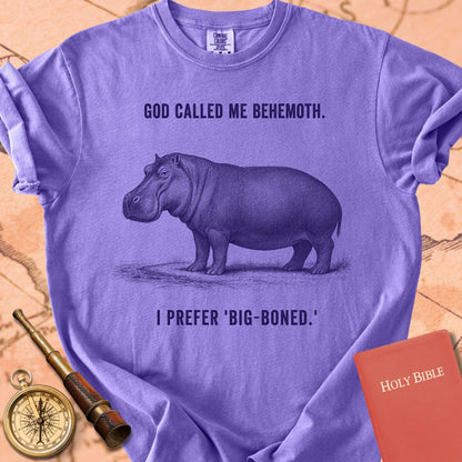 God Called Me Behemoth (I Prefer Big-Boned) Premium T-shirt