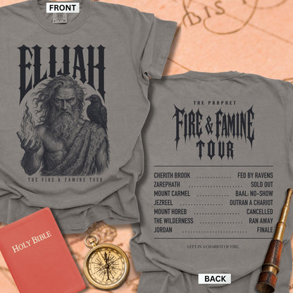 Elijah. The Fire & Famine Tour. Premium T-shirt