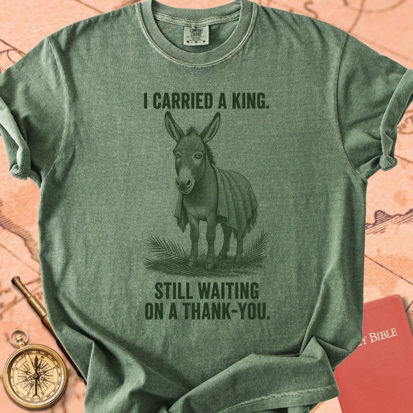 I Carried a King (Still Waiting on a Thank-You) Premium T-shirt