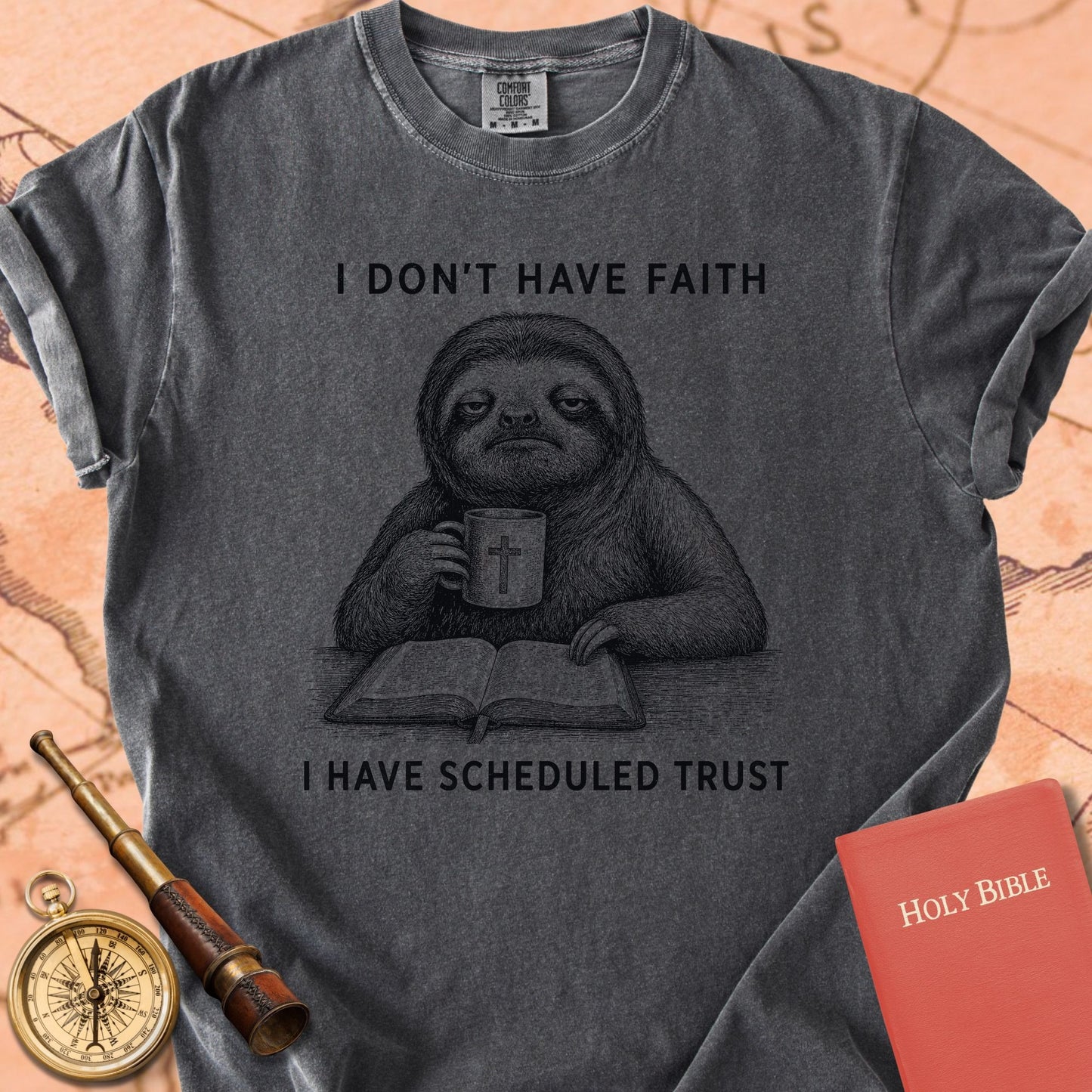 I Don't Have Faith, I Have Scheduled Trust Premium T-shirt