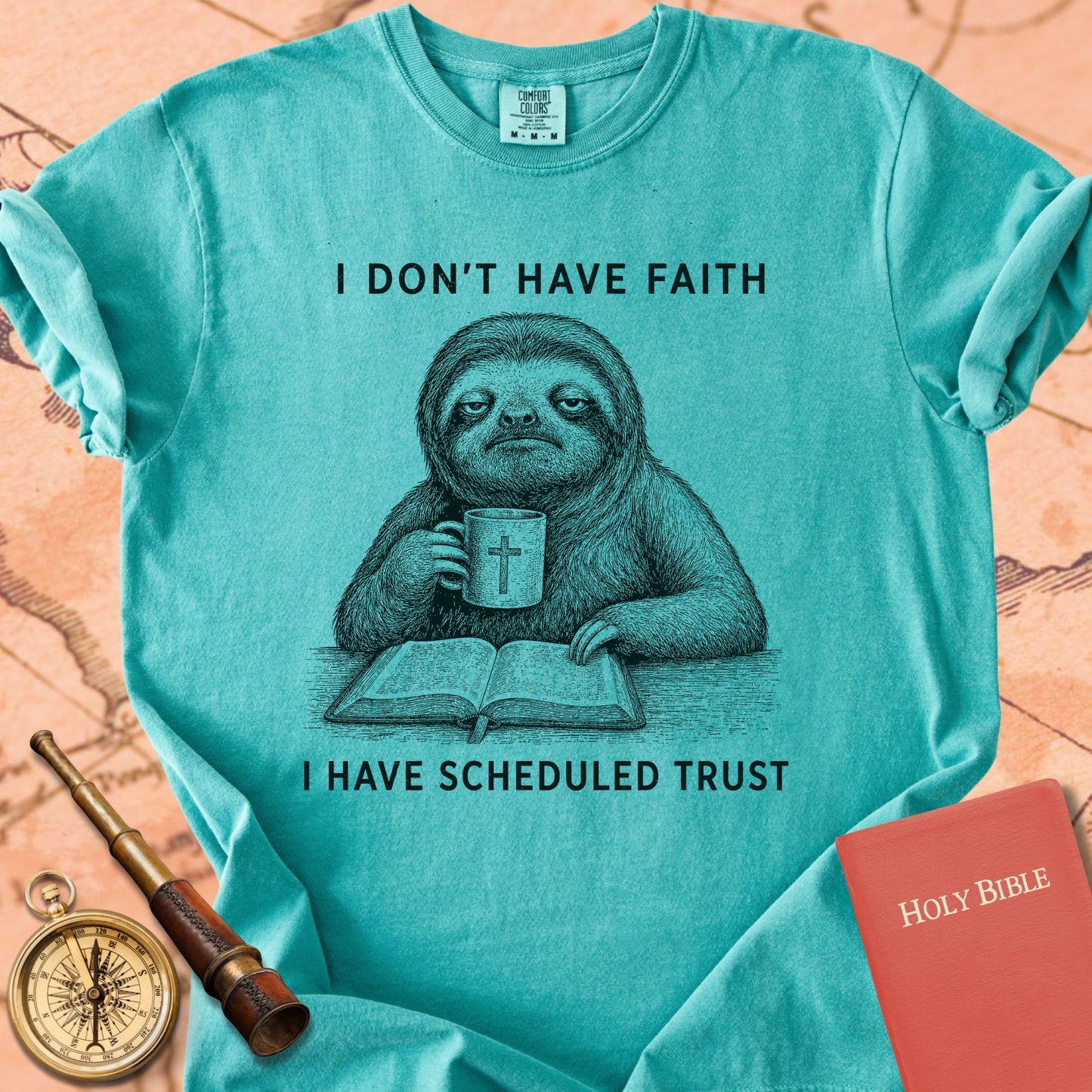 I Don't Have Faith, I Have Scheduled Trust Premium T-shirt