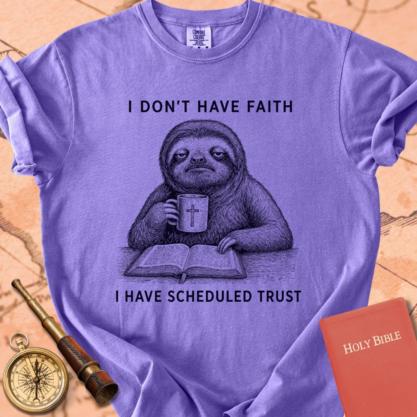I Don't Have Faith, I Have Scheduled Trust Premium T-shirt