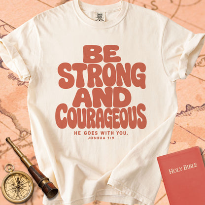 Be Strong & Courageous Premium T-shirt