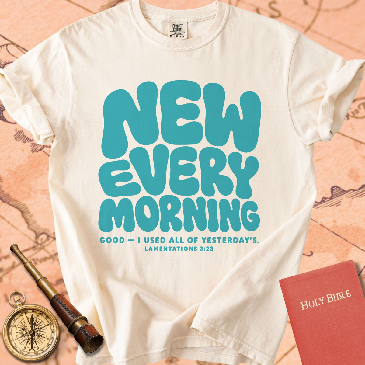 His Mercies Are New Every Morning Premium T-shirt