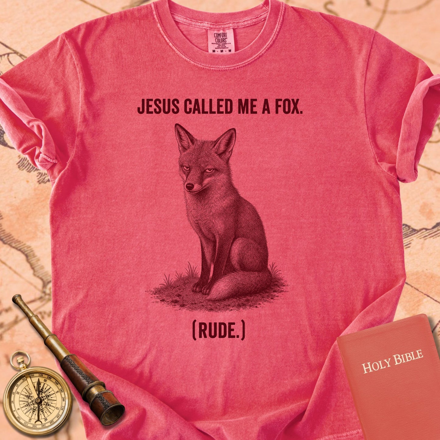Jesus Called Me a Fox (Rude) Premium T-shirt